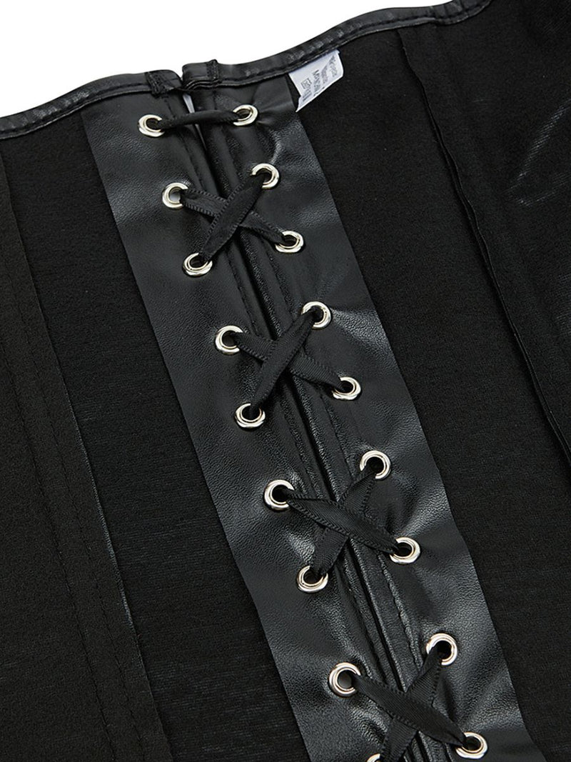 Δερμάτινος Κορσές με Φούστα – Juicy String