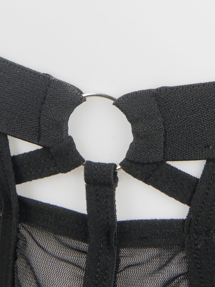 Μαύρο Σέξι Ανδρικό Jockstrap με Άνετη Στήριξη