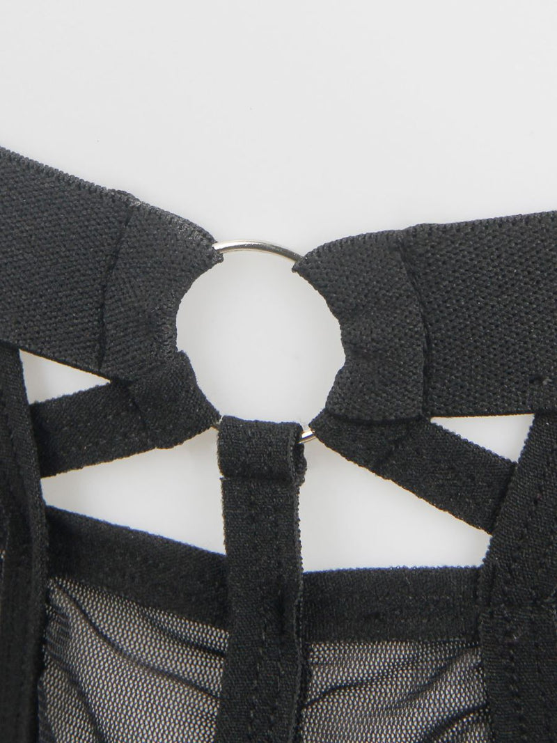 Μαύρο Σέξι Ανδρικό Jockstrap με Άνετη Στήριξη
