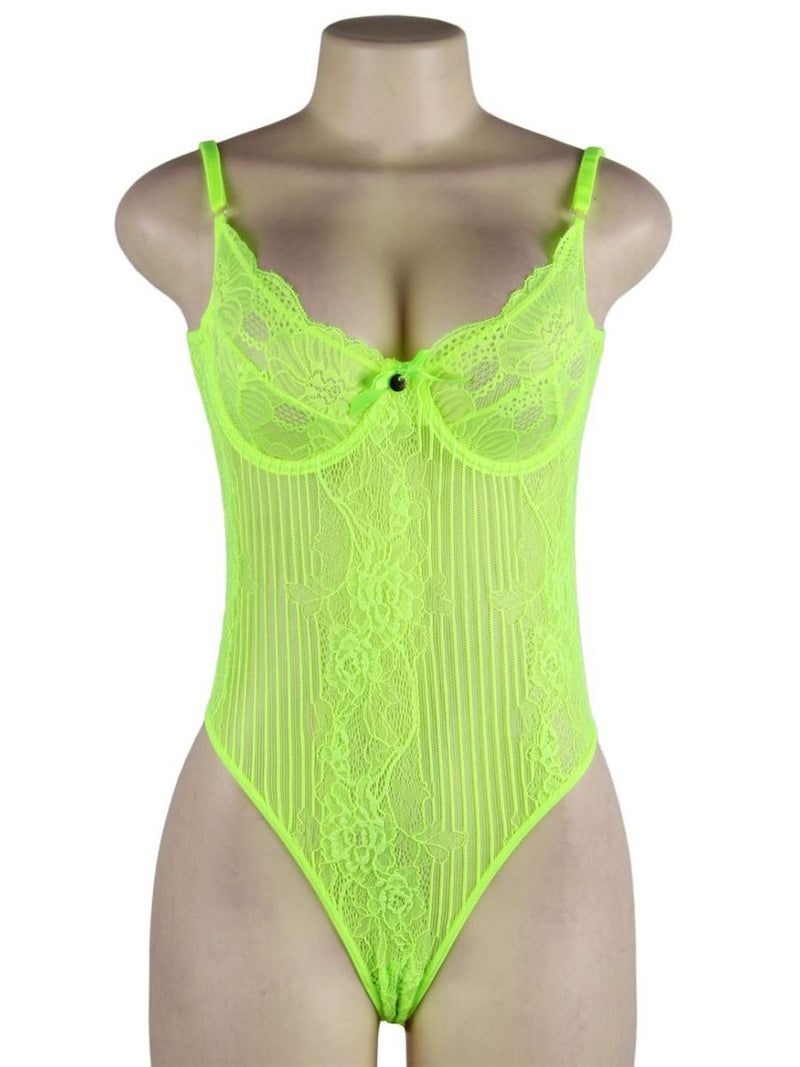 Sexy διάφανο κορμάκι με δαντέλα και μπανέλα σε XS – 4XL. Άνεση, στήριξη και αποπλάνηση σε ένα. Juicy String