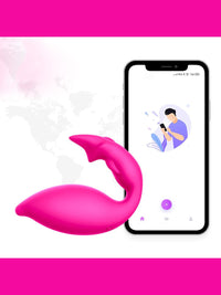 Ασύρματος Δονητής Κύκνος με Χειρισμό από App & Ρολόι - 10 Συχνότητες Δόνησης🦢