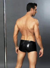 Αντρικό Boxer με Δερμάτινο Look