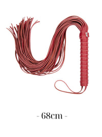 BDSM Δερμάτινο Flogger σε 2 Χρώματα