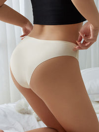 Μπεζ seamless εσώρουχο με αγκράφες – Juicy String
