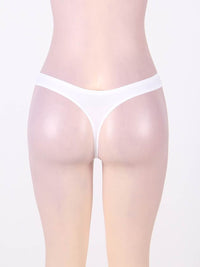 Μαύρο και λευκό seamless brazilian εσώρουχο χωρίς ραφές – Juicy String