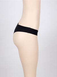 Μαύρο και λευκό seamless brazilian εσώρουχο χωρίς ραφές – Juicy String