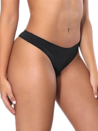 Μαύρο και λευκό seamless brazilian εσώρουχο χωρίς ραφές – Juicy String