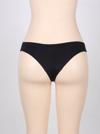 Μαύρο και λευκό seamless brazilian εσώρουχο χωρίς ραφές – Juicy String