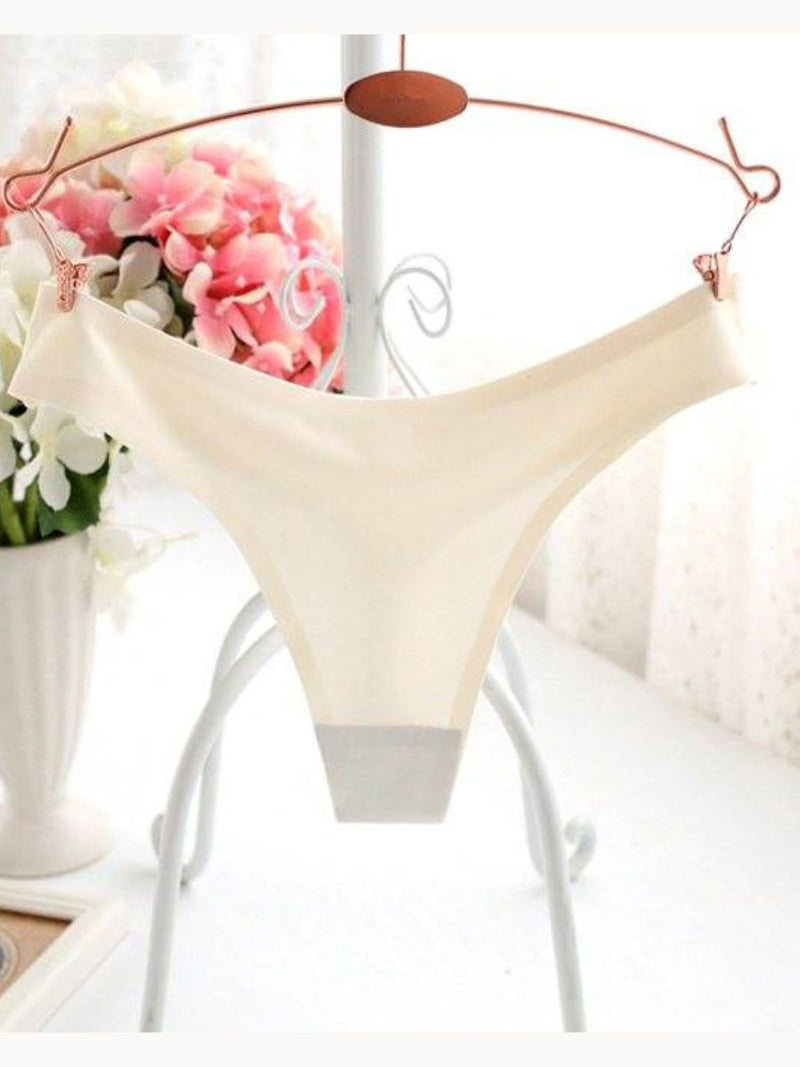 Μαύρο και λευκό seamless brazilian εσώρουχο χωρίς ραφές – Juicy String