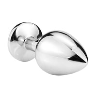 Butt Plug με Λαμπερό Ιριδίζον Κόσμημα