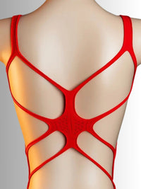 Διαφανές bodystocking με keyhole κοψίματα και ανοιχτό στήθος – Juicy String

