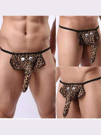 Ανδρικό Elephant Thong Εσώρουχο Animal Print