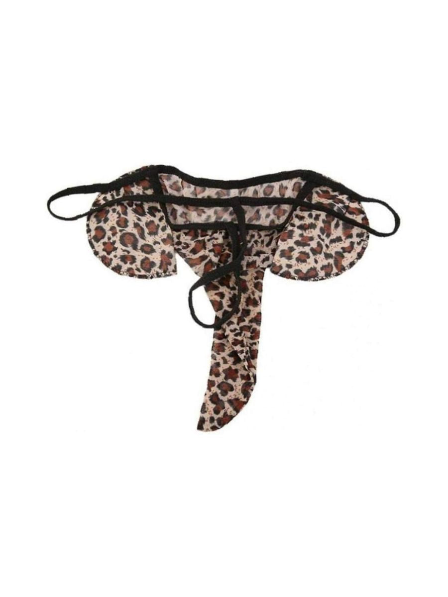 Ανδρικό Elephant Thong Εσώρουχο Animal Print