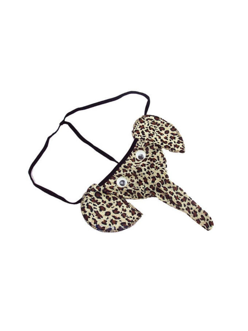 Ανδρικό Elephant Thong Εσώρουχο Animal Print