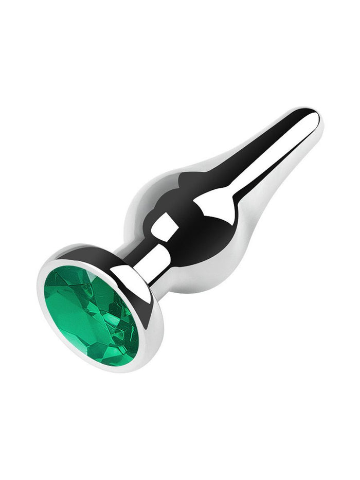 Exclusive μεταλλικό anal plug με διαμαντάκι για ασφαλή και αισθησιακή χρήση – Juicy String