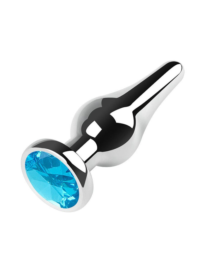 Exclusive μεταλλικό anal plug με διαμαντάκι για ασφαλή και αισθησιακή χρήση – Juicy String
