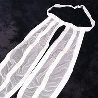 Αισθησιακό See-Through Body με Ανοίγματα και Πιάσιμο στο Λαιμό