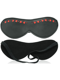 Μάσκα Blindfold με Κόκκινες Καρδιες