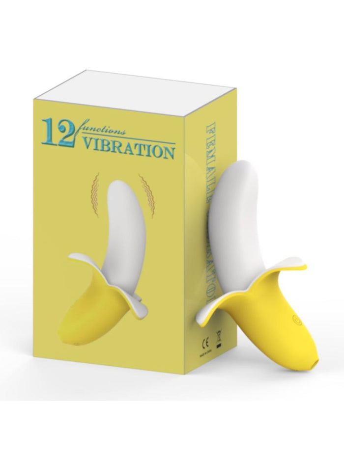 G-Spot Vibrator Banana με 12 Δονήσεις 💛🍌