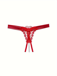 Γυναικείο Sexy G-String με Strass και Πέρλες