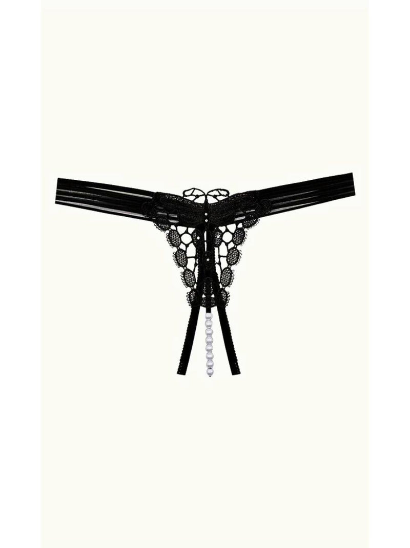 Γυναικείο Sexy G-String με Strass και Πέρλες