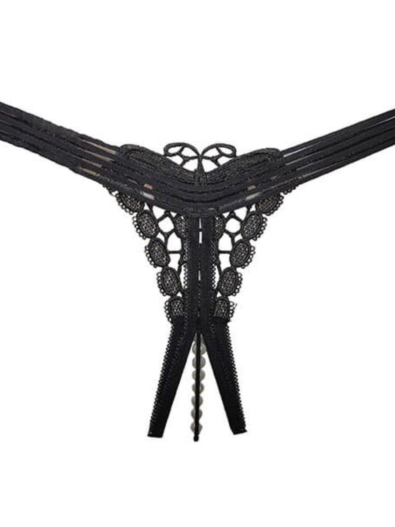 Γυναικείο Sexy G-String με Strass και Πέρλες