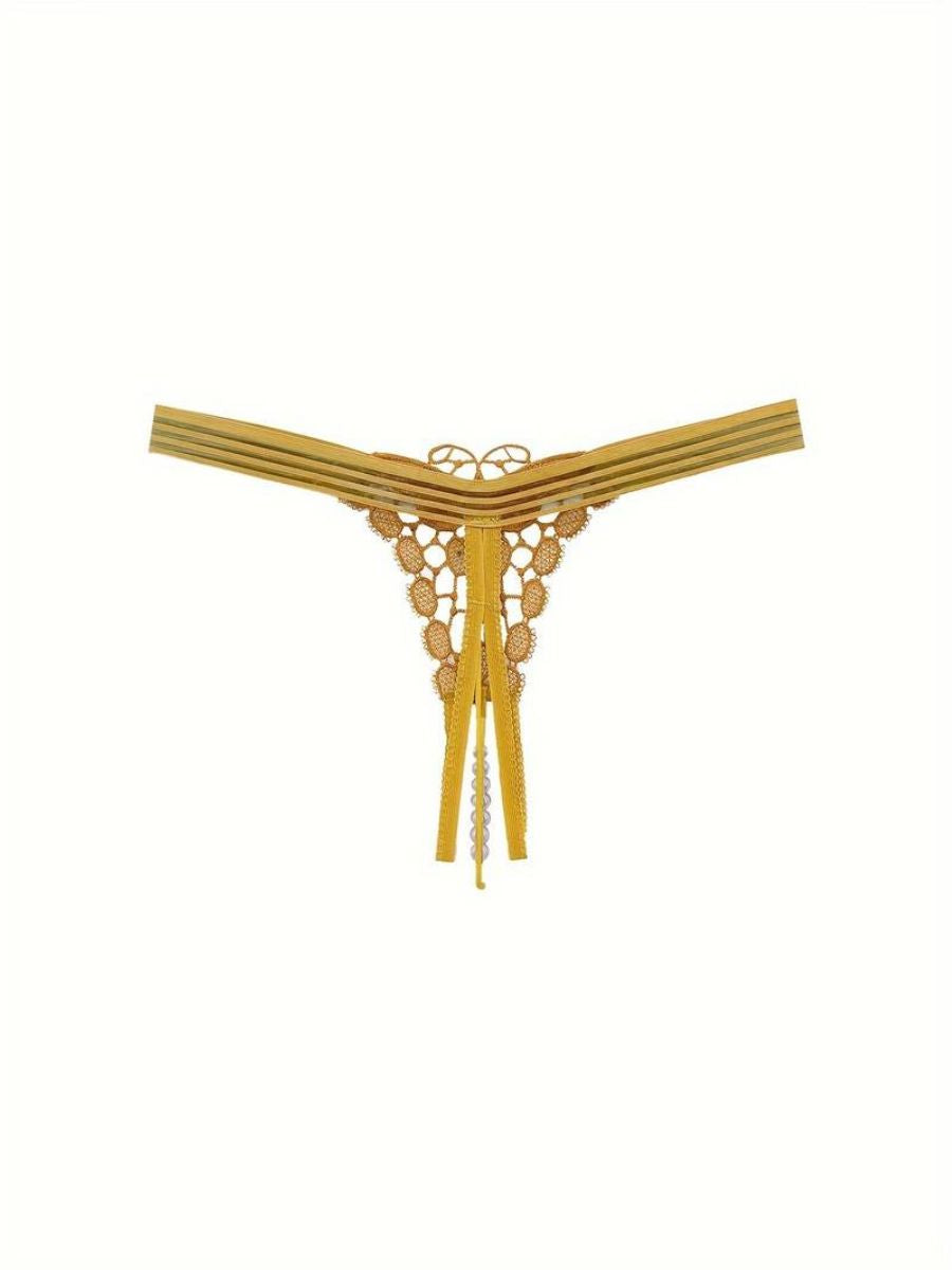 Γυναικείο Sexy G-String με Strass και Πέρλες