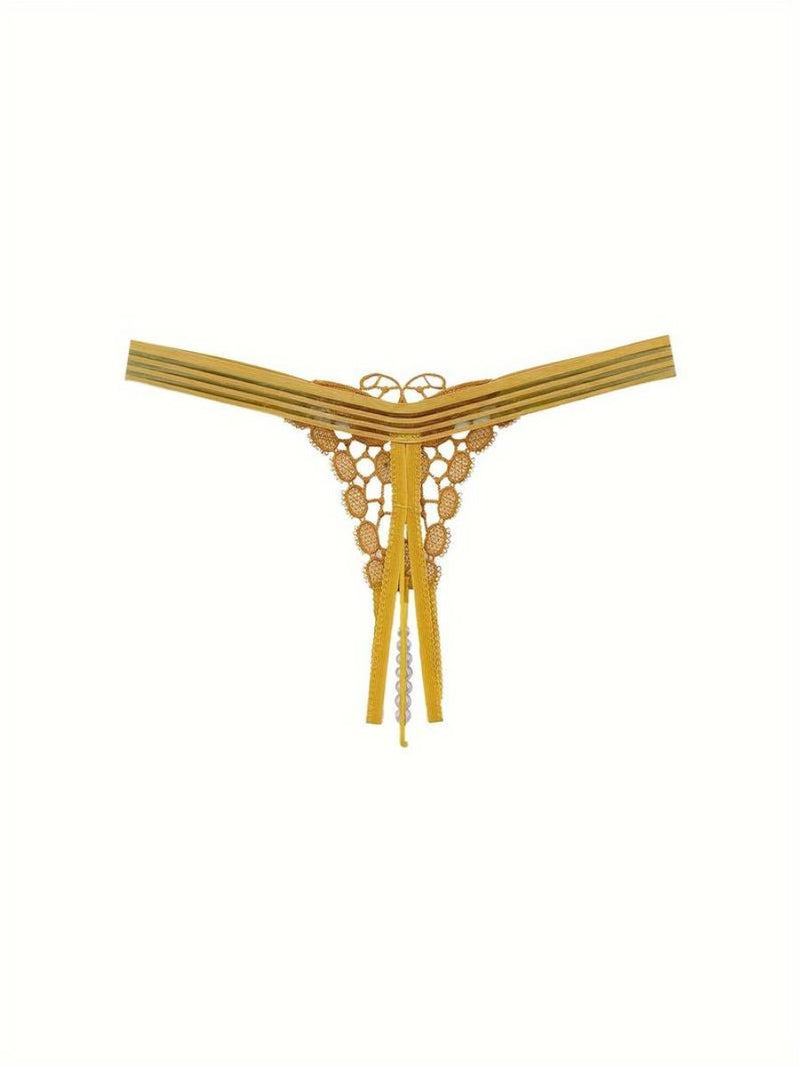 Γυναικείο Sexy G-String με Strass και Πέρλες