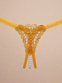 Γυναικείο Sexy G-String με Strass και Πέρλες