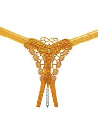 Γυναικείο Sexy G-String με Strass και Πέρλες