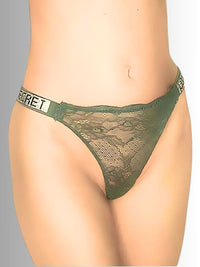 String με δαντέλα και strass Love Secret, για σαγηνευτική εμφάνιση και ρομαντικές στιγμές – Juicy String