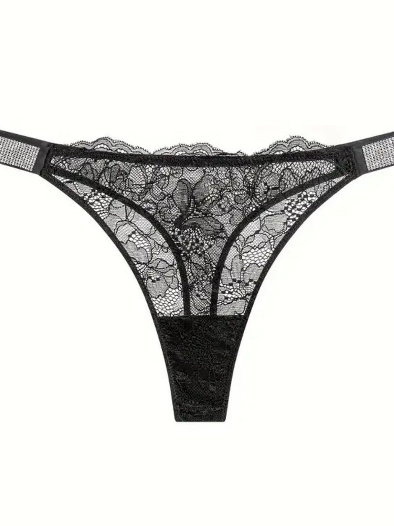 String με δαντέλα και strass Love Secret, για σαγηνευτική εμφάνιση και ρομαντικές στιγμές – Juicy String