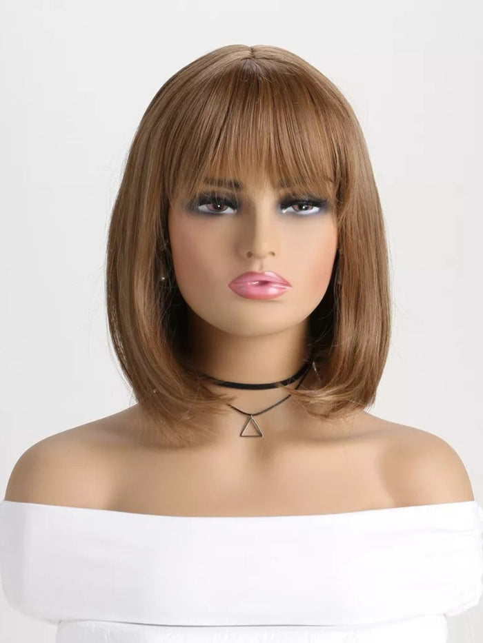 Light Brown Wig με Αφέλειες
