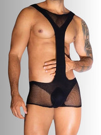 Sexy Ανδρικό Fishnet Bodystocking🔥🖤