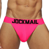 Jockmail Breathable Ανδρικό Σλιπ σε Νέον Χρώμα