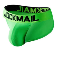 Jockmail Breathable Ανδρικό Σλιπ σε Πράσινο Νέον Χρώμα