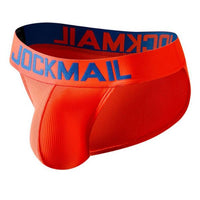 Jockmail Breathable Ανδρικό Σλιπ σε Πορτοκαλί Νέον Χρώμα