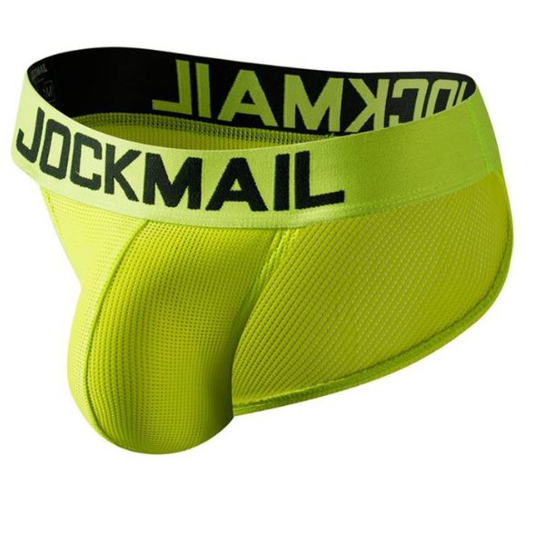 Jockmail Breathable Ανδρικό Σλιπ σε Κίτρινο Νέον Χρώμα