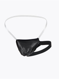 Ανδρικό sexy jockstrap από συνθετικό δέρμα – Juicy String εσώρουχο