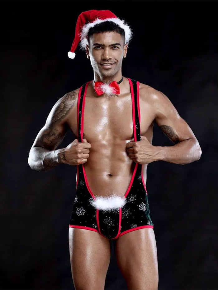 Ανδρική Σέξι Στολή Santa Claus🎅🔥