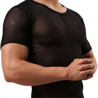 Slim Fit Top από Μαύρη Διαφάνεια