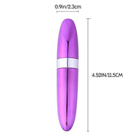 Mini Vibrator Τύπου Κραγιόν σε Διάφορα Χρώματα