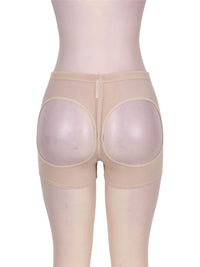 Nude εσώρουχο boyshort με ενίσχυση γλουτών και cut-out σχέδιο – Juicy String