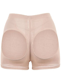 Nude εσώρουχο boyshort με ενίσχυση γλουτών και cut-out σχέδιο – Juicy String