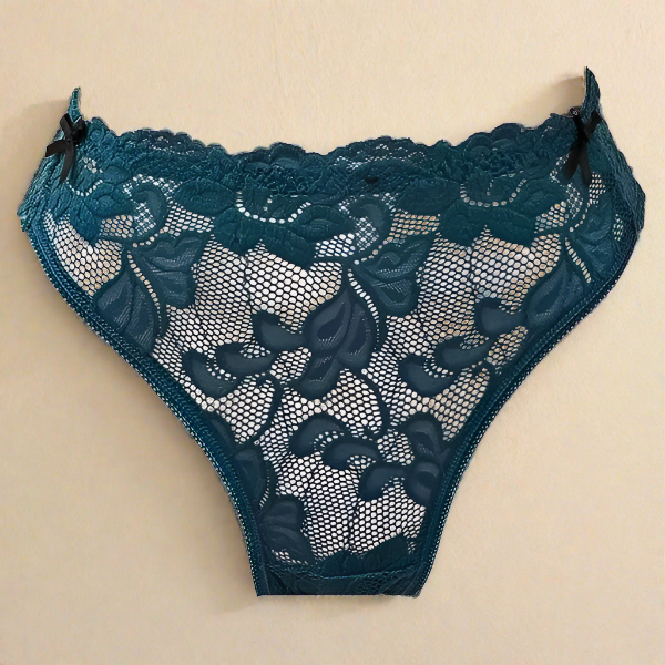 Plus size δαντελένιο slip με φιογκάκια – Juicy String