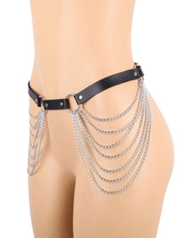 Ζώνη harness με αλυσίδες σε punk στυλ – Juicy String