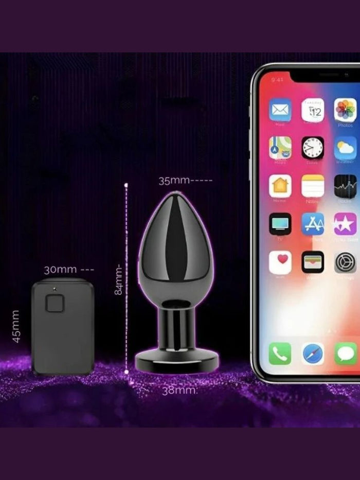 Butt Plug – 10 Λειτουργίες Δόνησης & Τηλεχειριστήριο 🔥🔋
