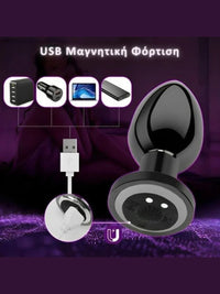 Butt Plug – 10 Λειτουργίες Δόνησης & Τηλεχειριστήριο 🔥🔋