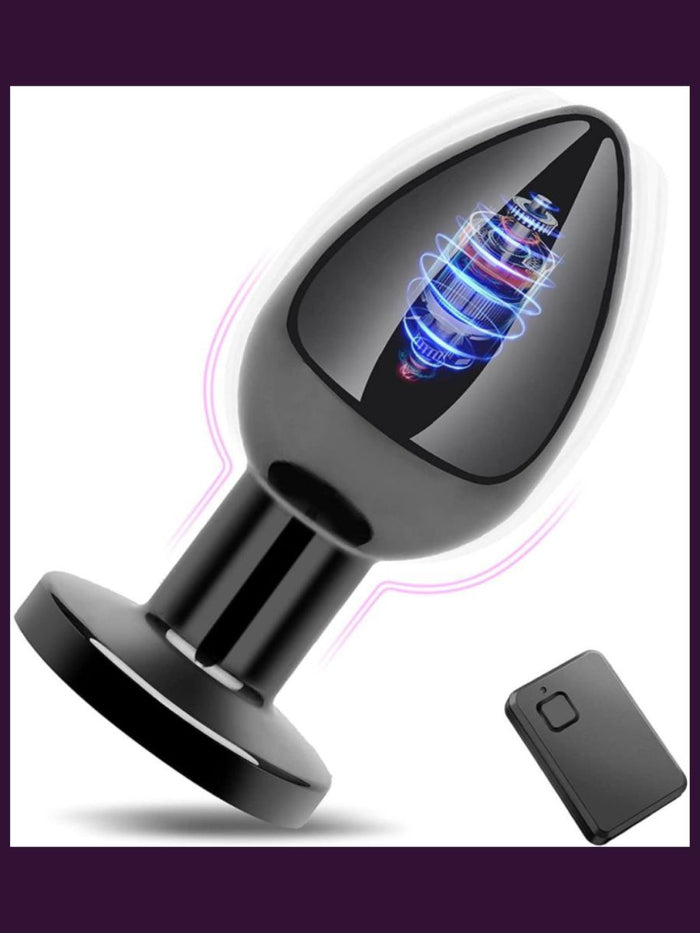 Butt Plug – 10 Λειτουργίες Δόνησης & Τηλεχειριστήριο 🔥🔋