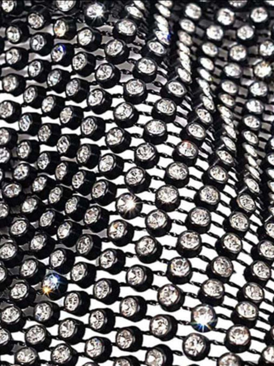 Sexy Set Τριγωνάκι και String με Strass
